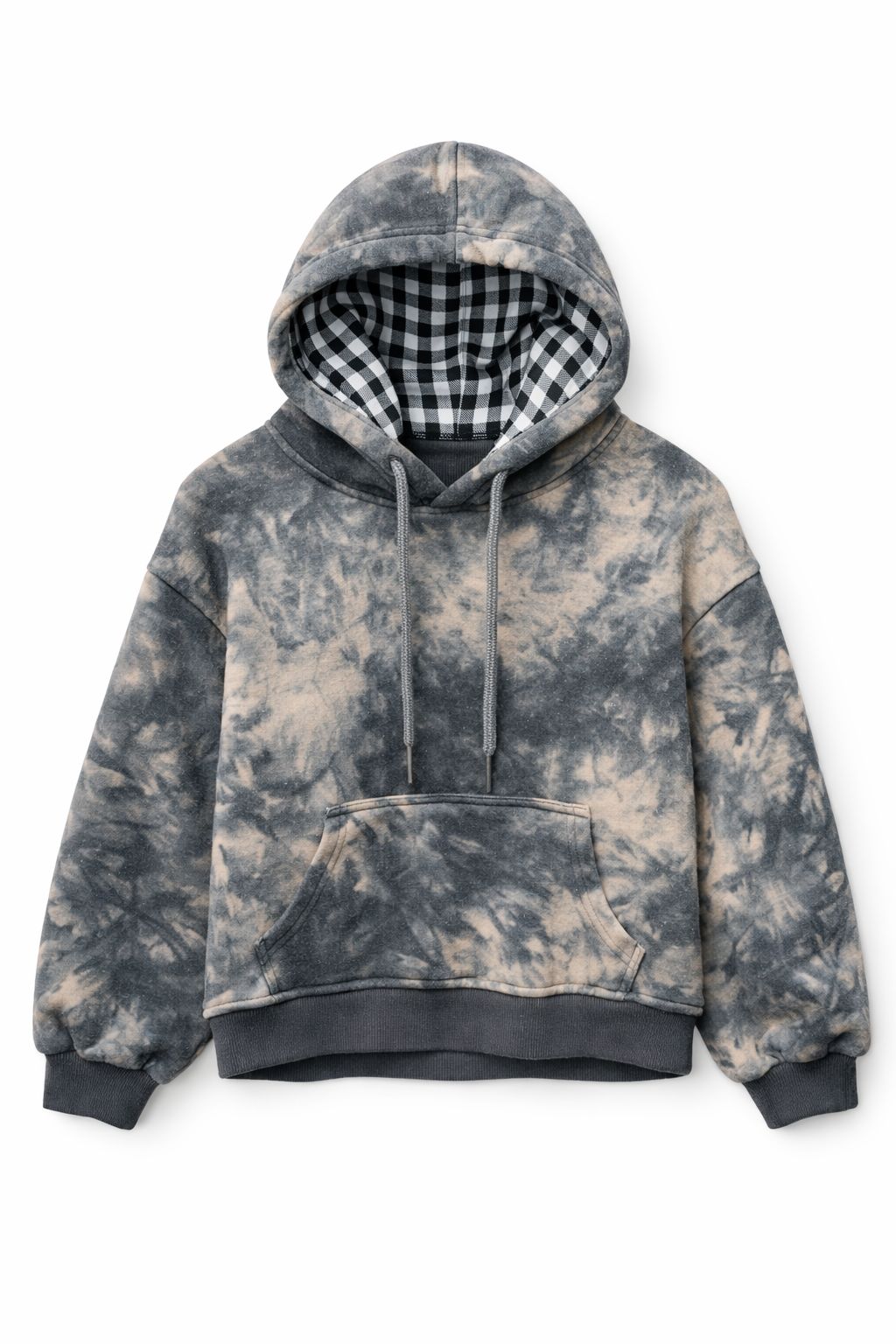 Tie-Dye Fleece Lined Hoodie
